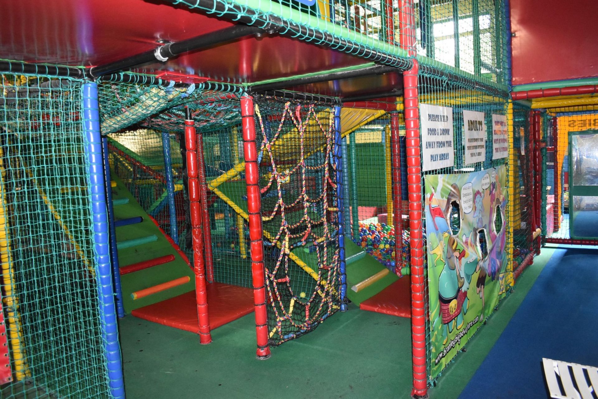 Bramleys Big Adventure Playground - Giant Action-Packed Playcentre With Slides, Zip Line Swings, - Image 86 of 128