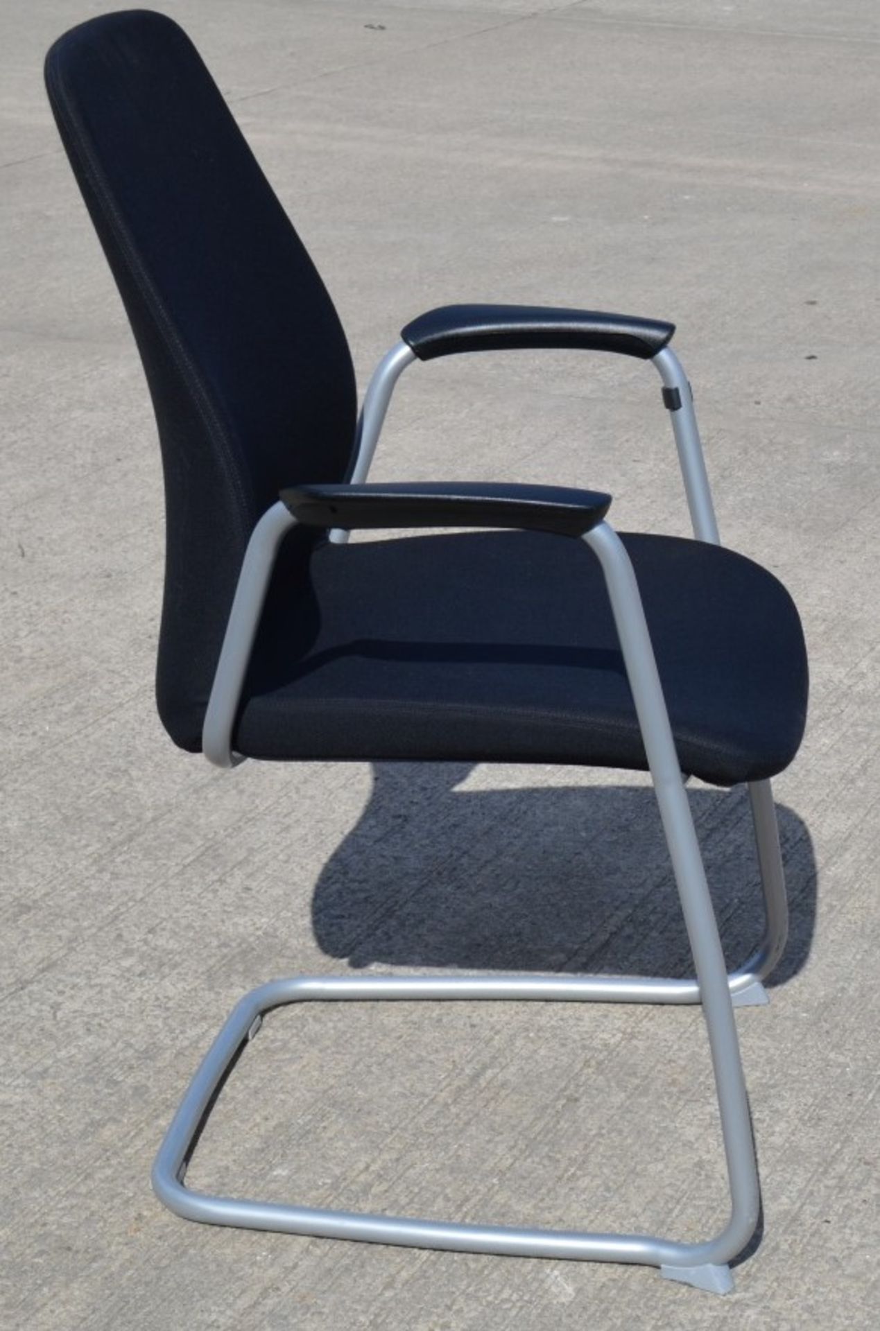 4 x Kinnarps 5000CV Meeting Chairs In Black - Dimensions: W59 x H92 x D53, Seat 45cm - Made In - Bild 6 aus 7