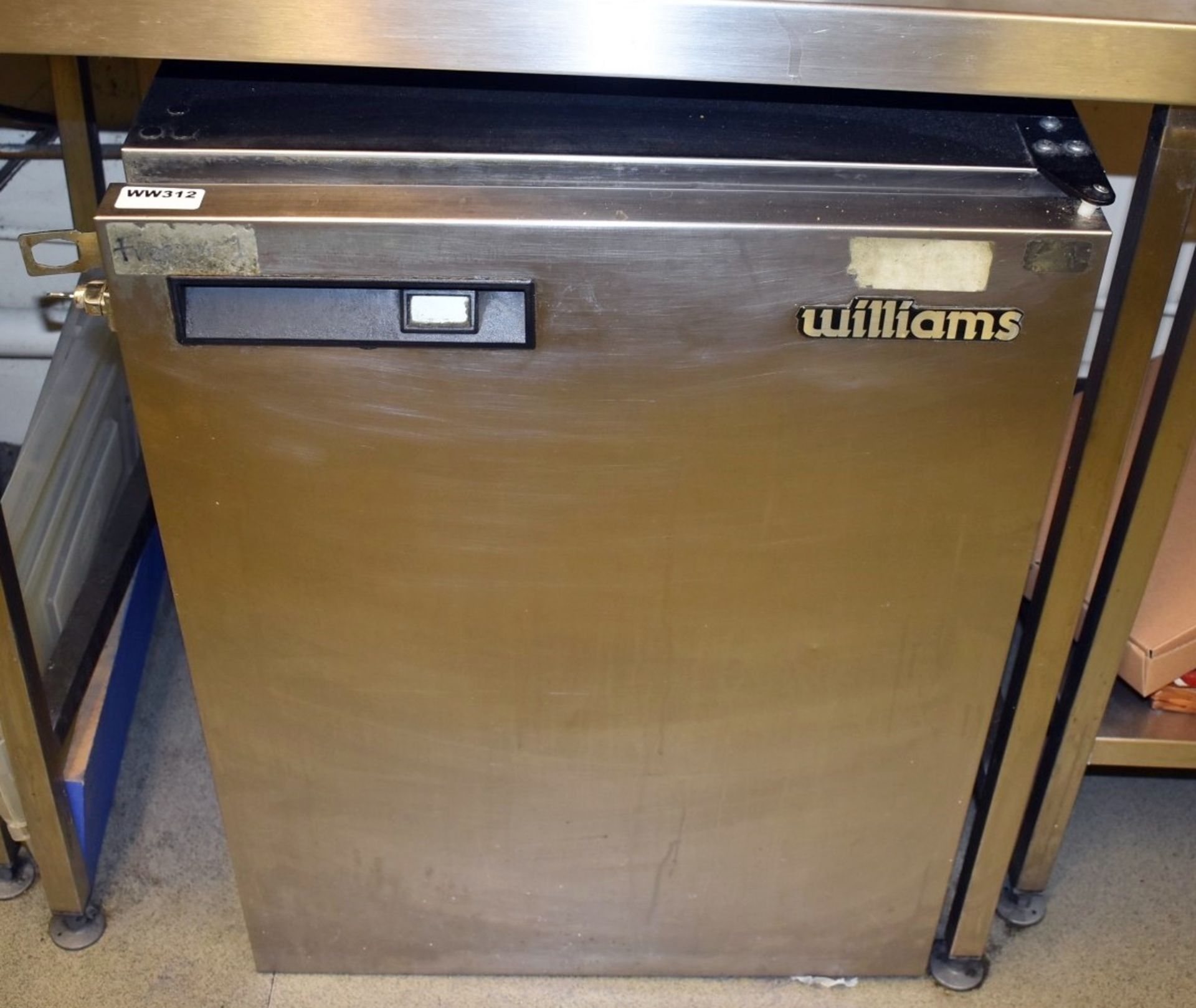 1 x Williams Undercounter Commercial Freezer - H82 x W65 x D65 cms - Ref WW313 - CL520 - Location: