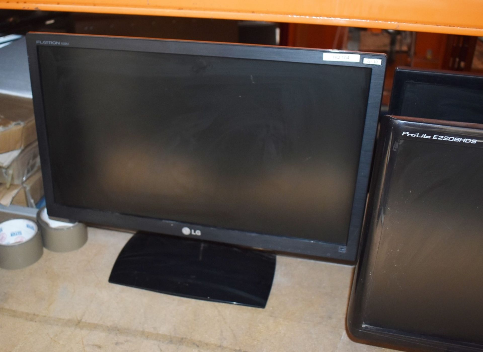8 x Various Flat Screen Computer Monitors - Mostly 22 Inch Size - Removed From Various Office - Image 2 of 14