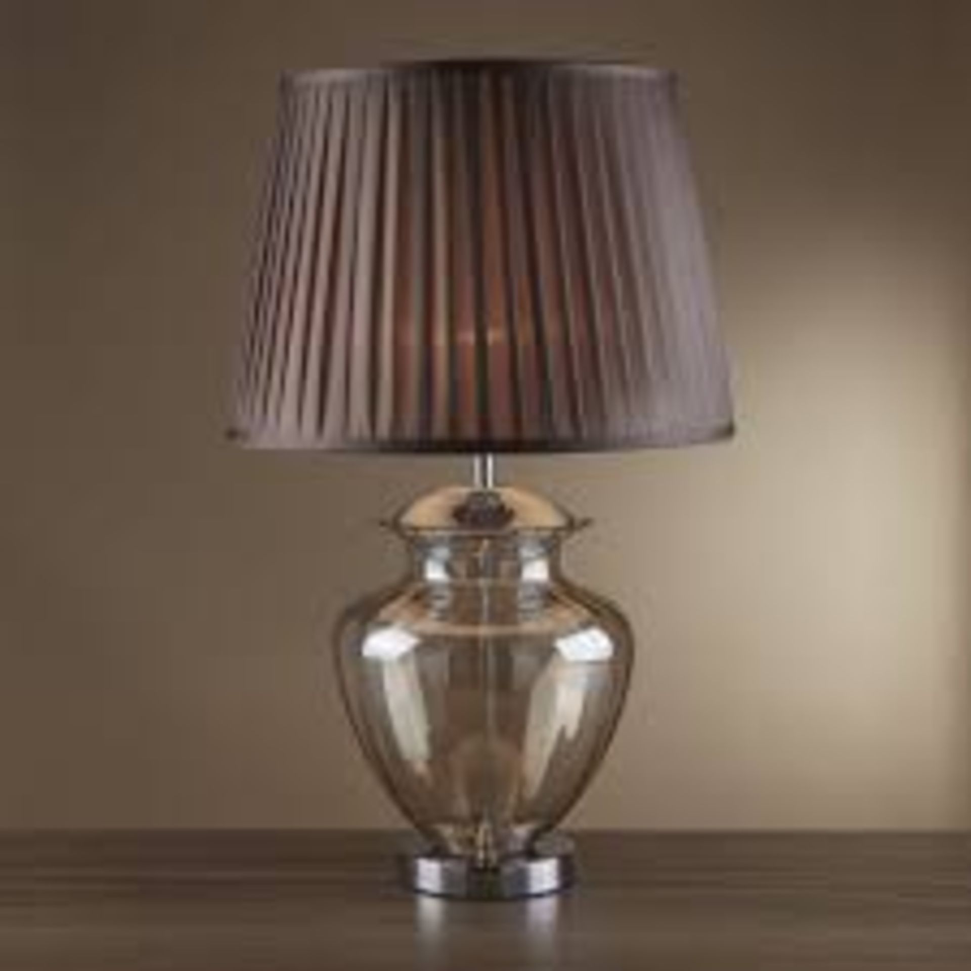 1 x Searchlight Table Lamp in chrome - Ref: 8531AM - New and Boxed - RRP: £180 - Image 4 of 4