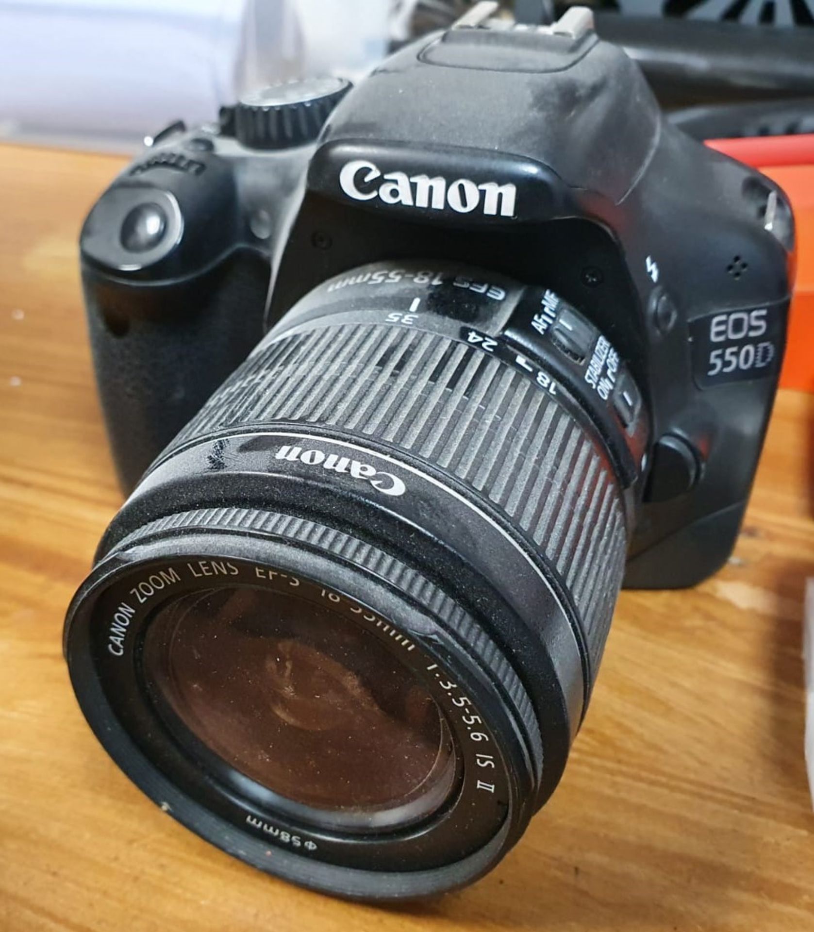 1 x Canon EOS 500D Digital DSLR Camera With Lense - Ref: JW - CL511 - Location: