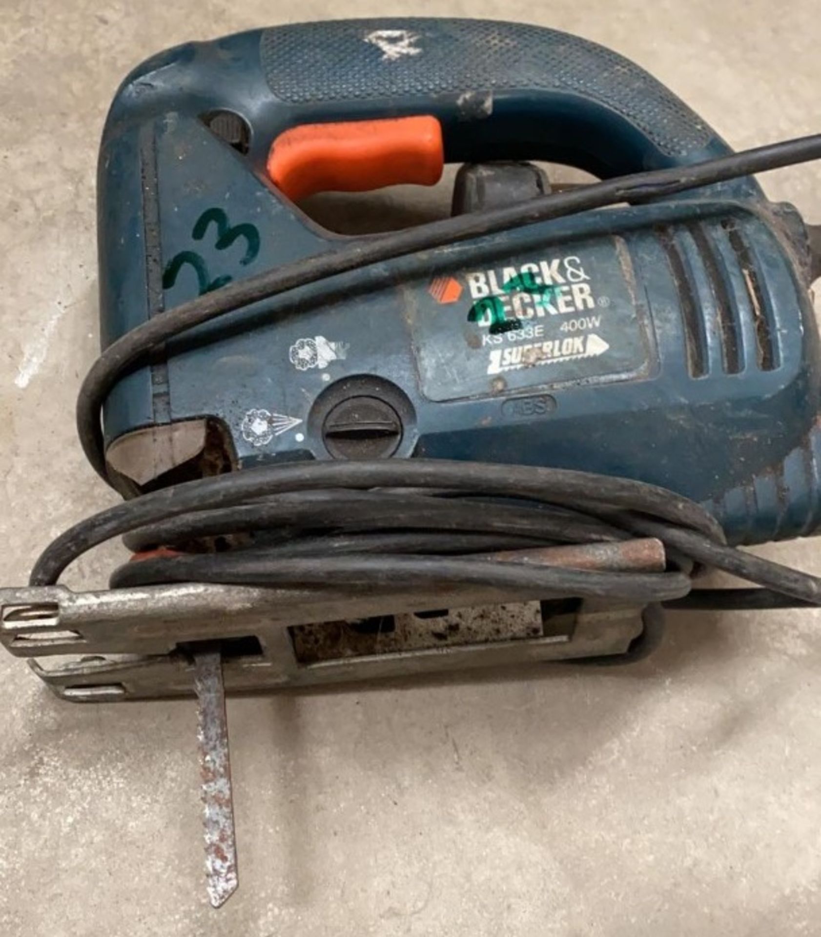 1 x Black and Decker Jig Saw - Used, Recently Removed From A Working Site - CL505 - Ref: TL023 -