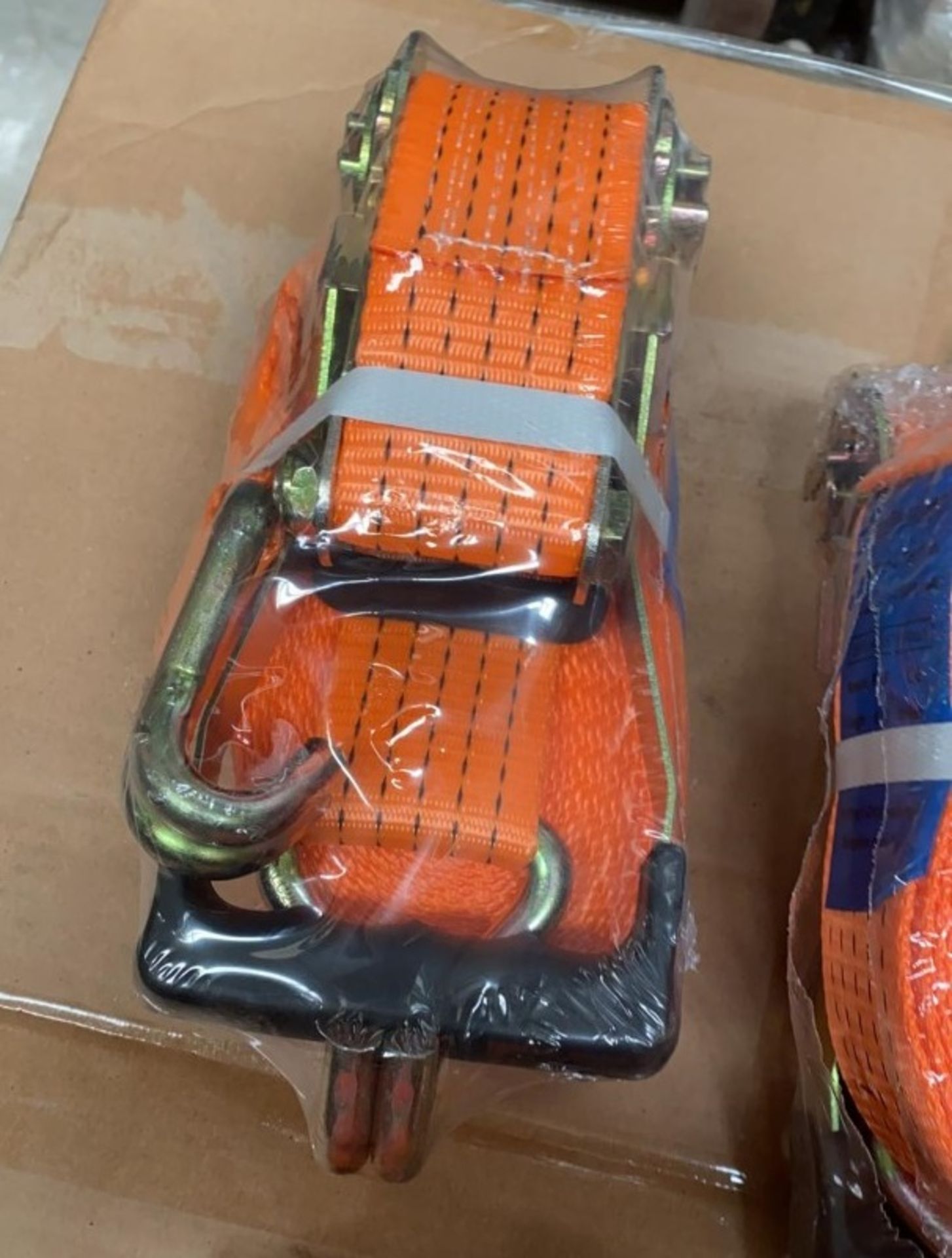 4 New Heavy Duty Ratchet Straps - Used, Recently Removed From A Working Site - CL505 - Ref: - Bild 2 aus 3