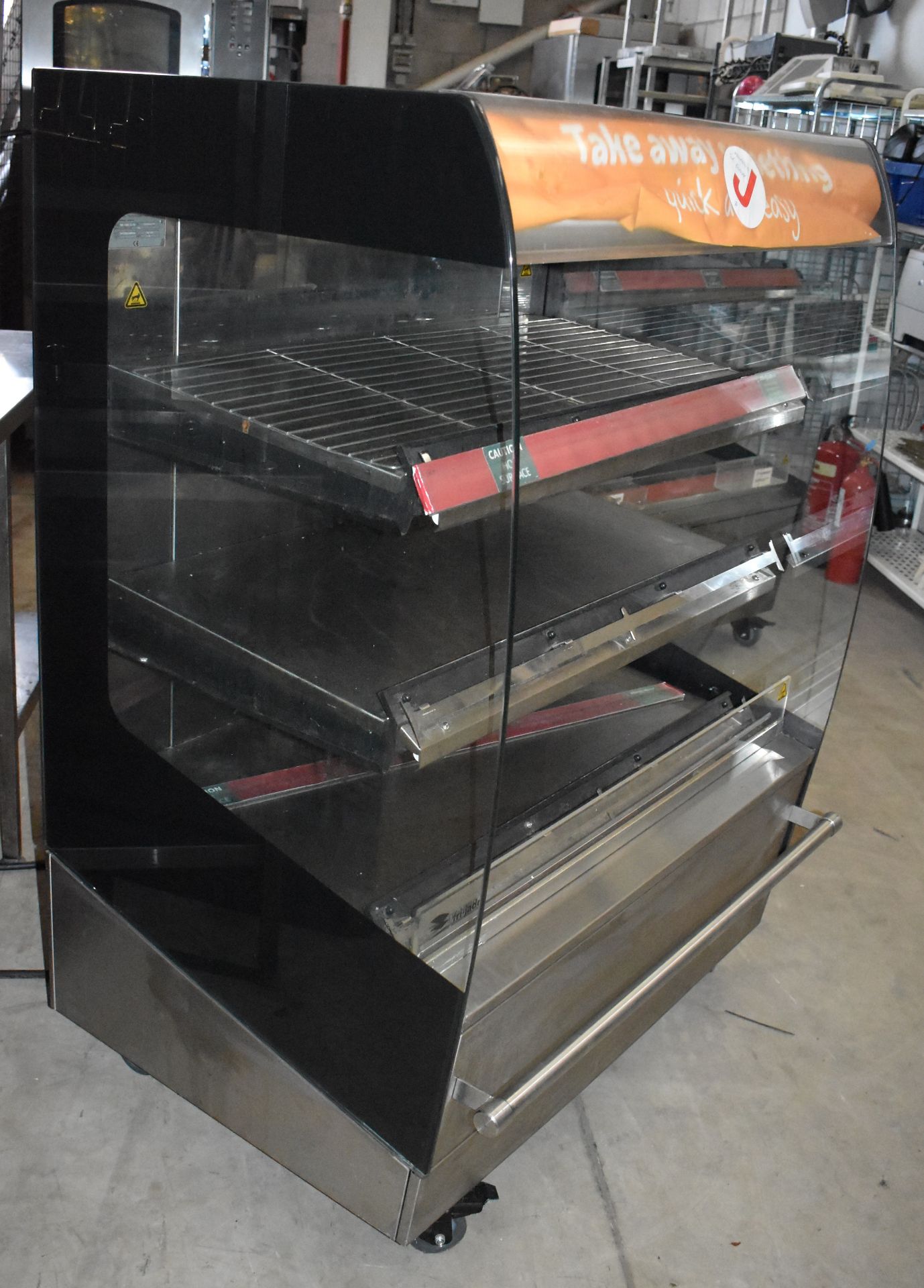 1 x Fri-Jado Three Tier Multi Deck Hot Food Warmer Heated Display Unit - Contemporary Modern - Image 5 of 9