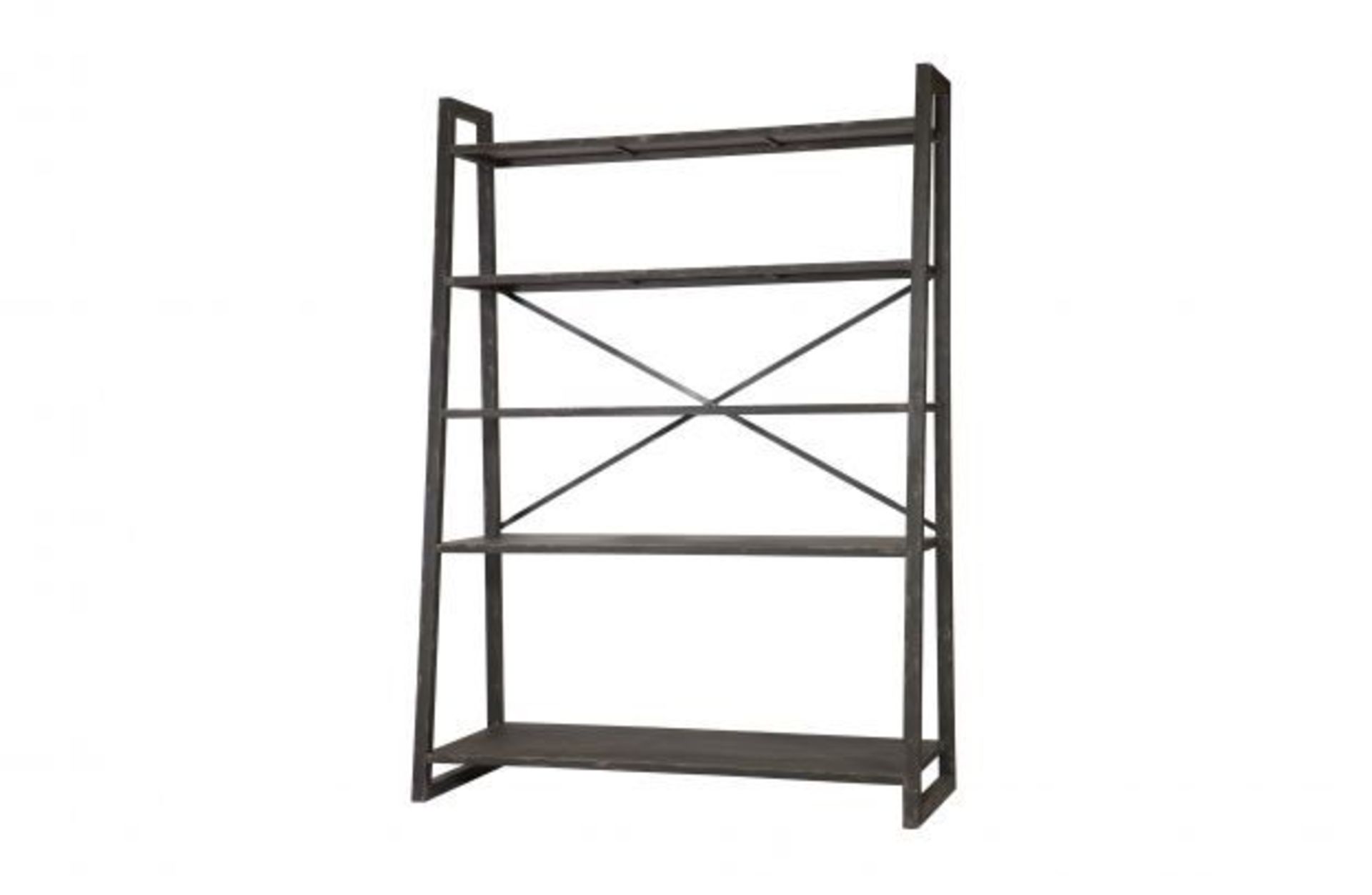 1 x BePureHome 'SPLURGE' Contemporary Black Metal Open Cabinet / Shelving Unit - RRP £510.00 - Image 4 of 4