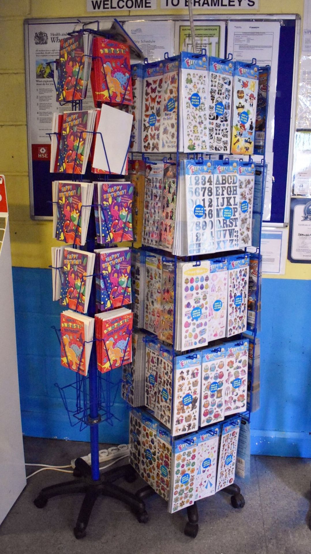 Assorted Retail Stands For Cards, Posters and Sticker Packs - Includes Large Amount of of - Image 4 of 20