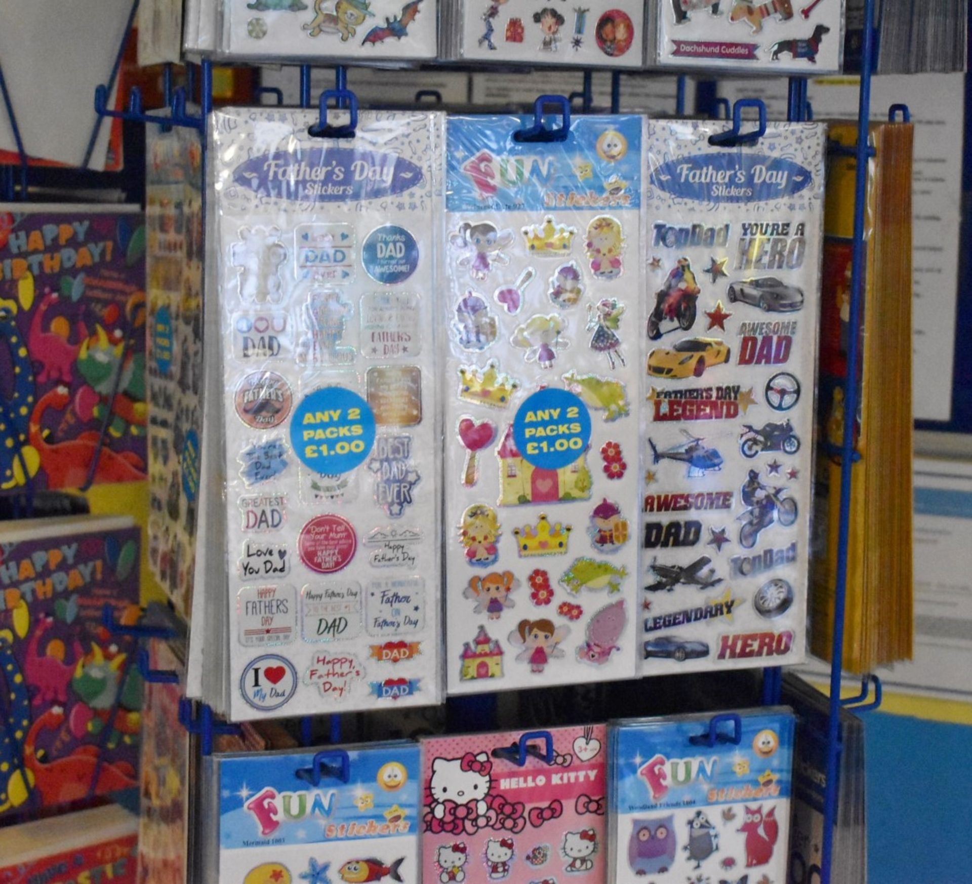 Assorted Retail Stands For Cards, Posters and Sticker Packs - Includes Large Amount of of - Image 2 of 20