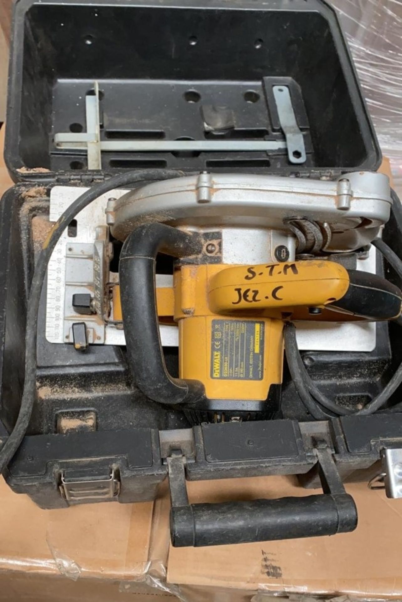 1 x Dewalt 110V Circular Saw - Used, Recently Removed From A Working Site - CL505 - Ref: TL040 - - Image 3 of 5