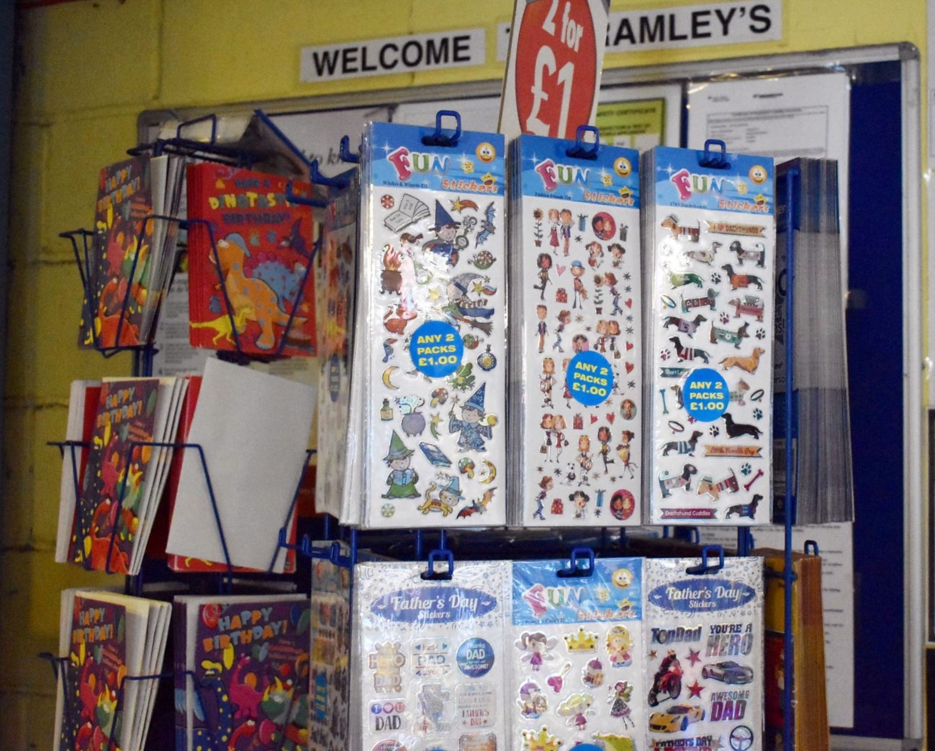 Assorted Retail Stands For Cards, Posters and Sticker Packs - Includes Large Amount of of - Image 15 of 20