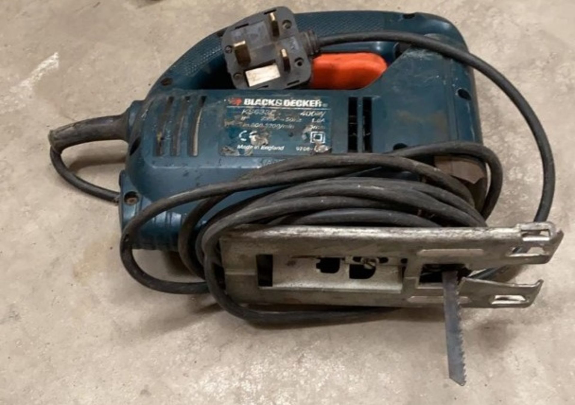 1 x Black and Decker Jig Saw - Used, Recently Removed From A Working Site - CL505 - Ref: TL023 - - Image 3 of 3