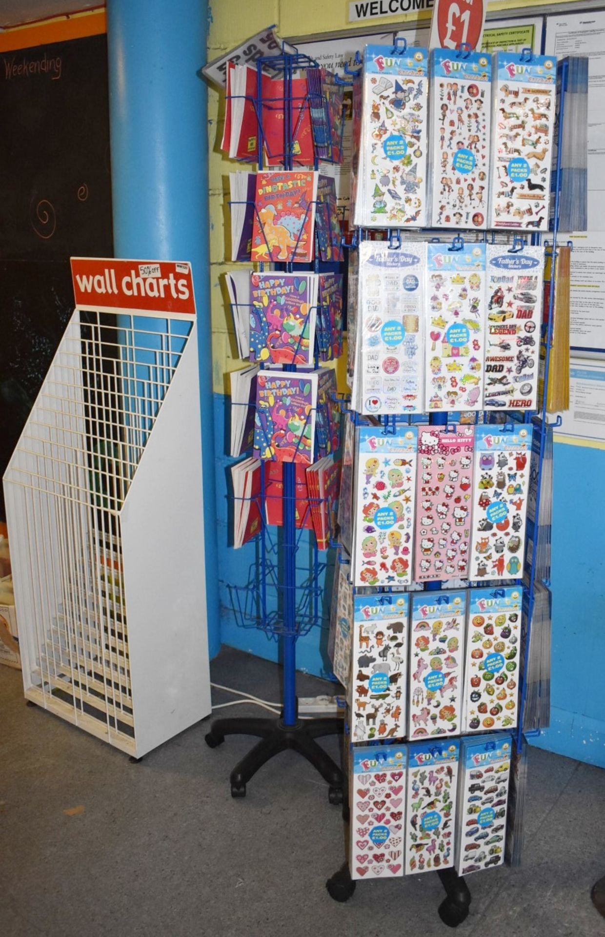 Assorted Retail Stands For Cards, Posters and Sticker Packs - Includes Large Amount of of - Image 19 of 20