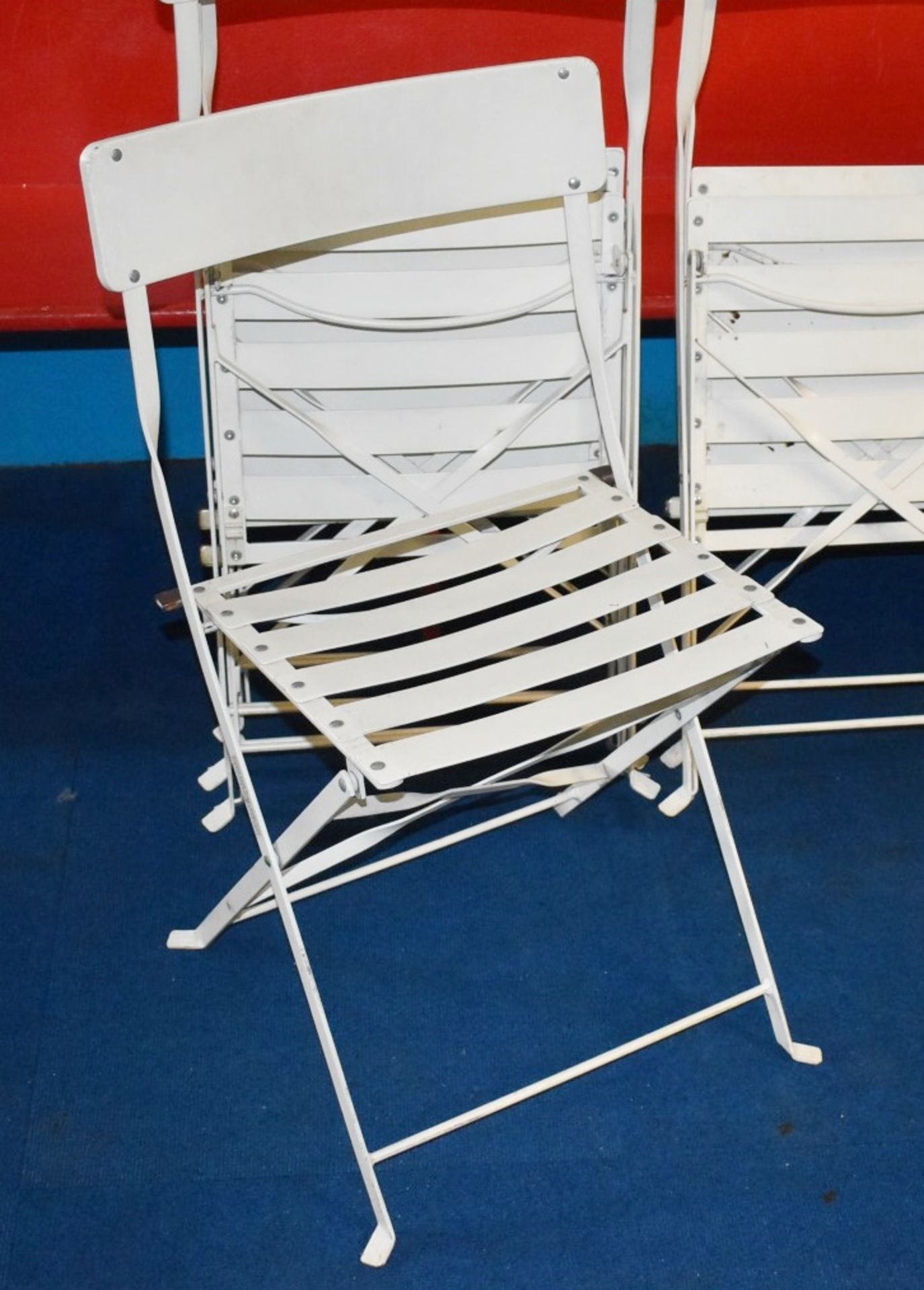 3 x Metal Table and Chair Sets - Suitable For Indoor or Outdoor Use - Lot Includes 3 x Tables and 14 - Image 3 of 7