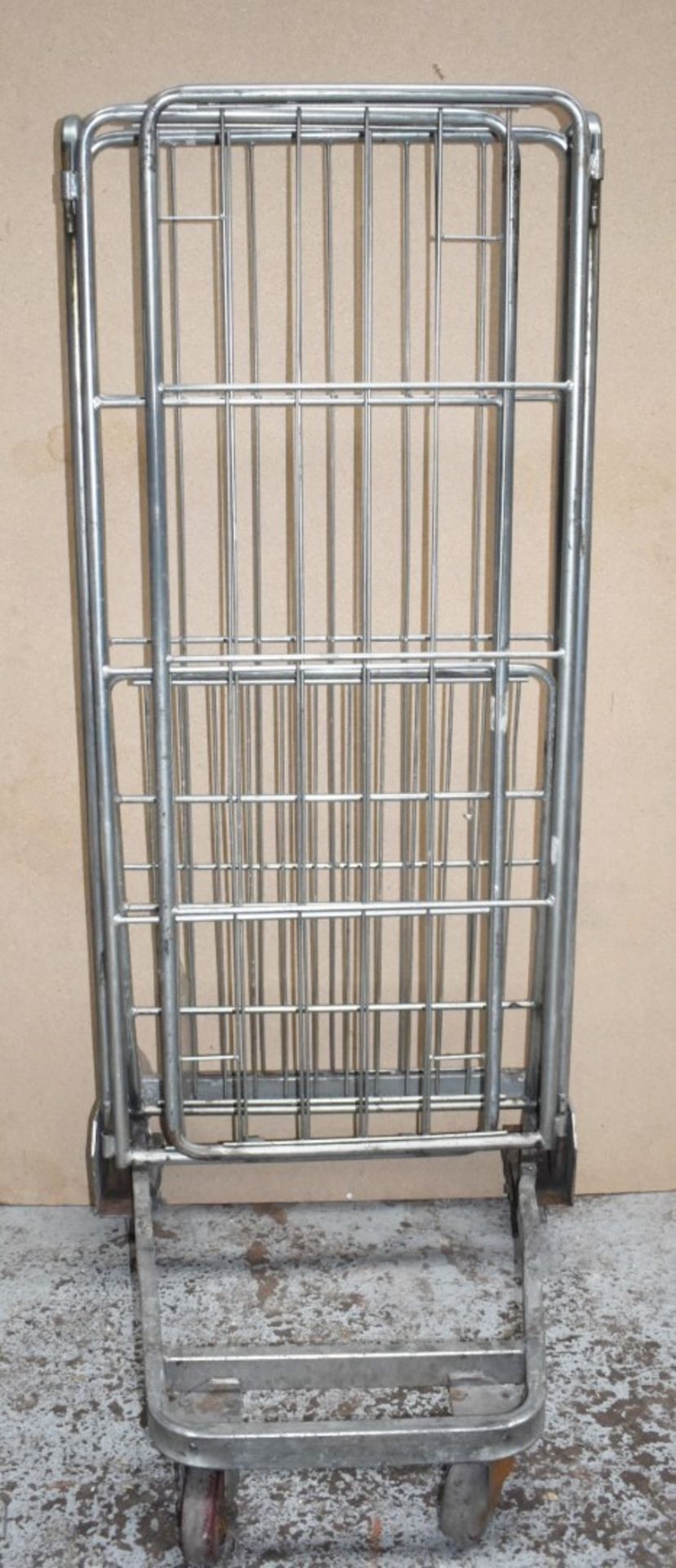 1 x Roller Cage With Heavy Duty Castors - Demountable With Three Sides - Ideal For Storing and - Image 5 of 9