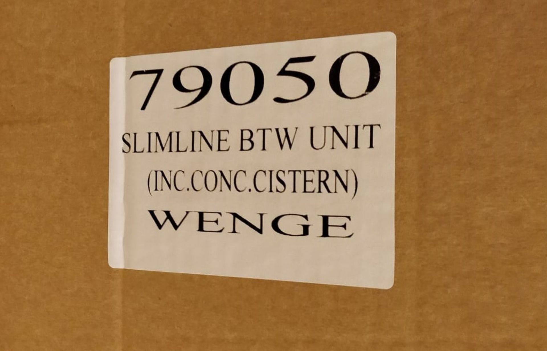 10 x Slimline BTW Bathroom Units In Wenge - CL011 - Location: Altrincham WA14 *NO RESERVE* - Image 2 of 6