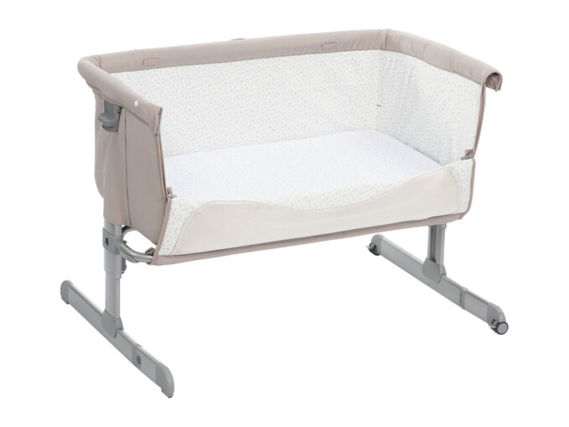 1 x Chicco Next2me Chick to Chick Bedside Baby Crib - Brand New 2019 Sealed Stock - Includes - Image 9 of 10