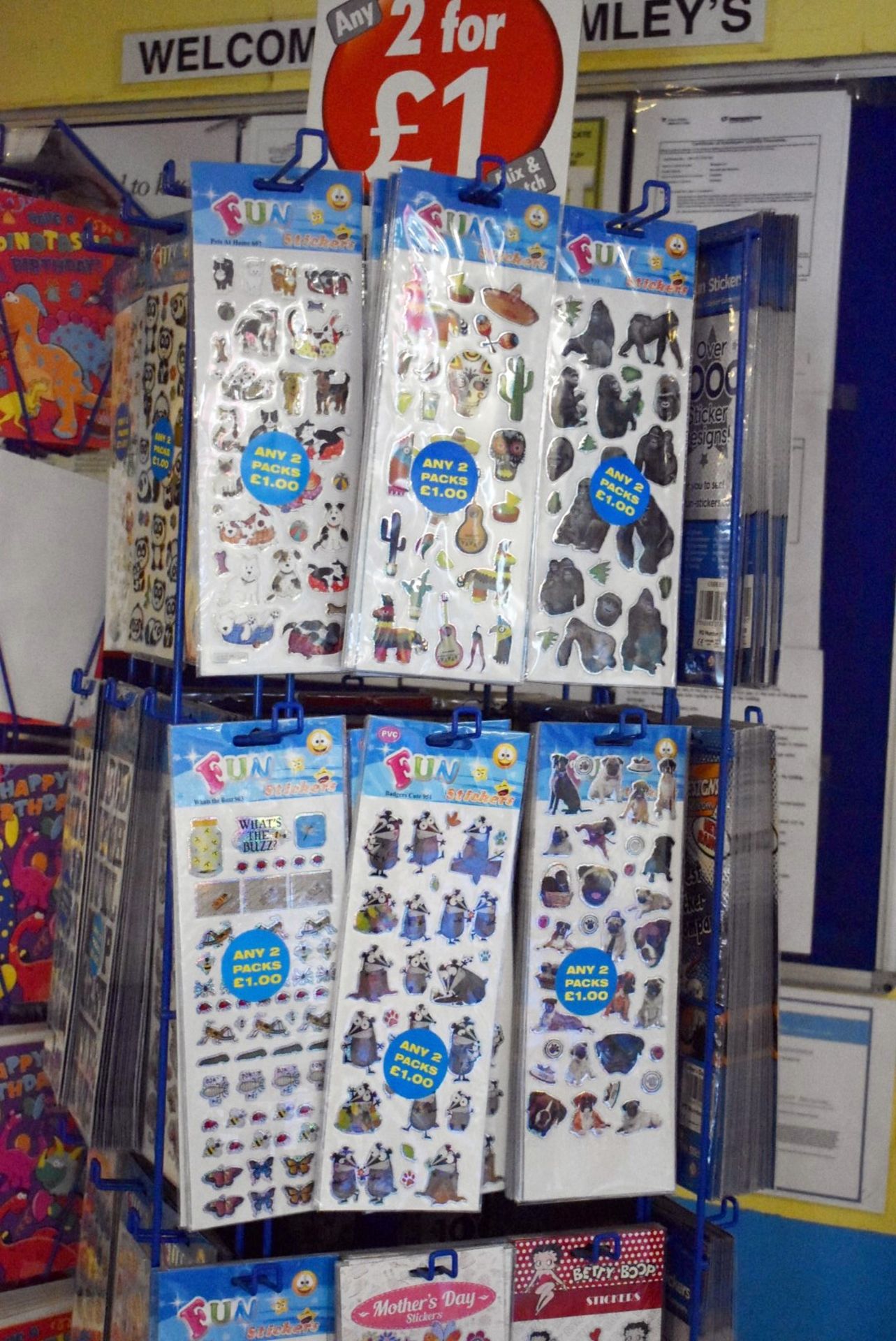 Assorted Retail Stands For Cards, Posters and Sticker Packs - Includes Large Amount of of - Image 7 of 20