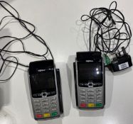 2 x Ingenico IWL250 Wireless Terminal Smart Card Reader - Used condition - Location: Altrincham WA14