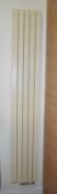 1 x Jaga Vertical Wall Panel Radiator With Vale - Cream Finish Suitable For All Interiors - H200 x W