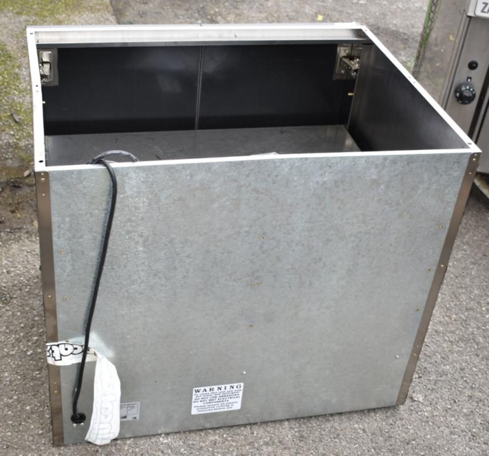 1 x Lincat HC7 Silverlink Stainless Steel Heated Base Pedestal With Doors For Lincat Silverlink 600 - Image 3 of 8