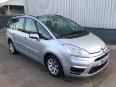 2011 Citroen C4 Grand Picasso 1.6 Hdi VTR+ 5Dr MPV - CL505 - NO VAT ON THE HAMMER - Location: Corby