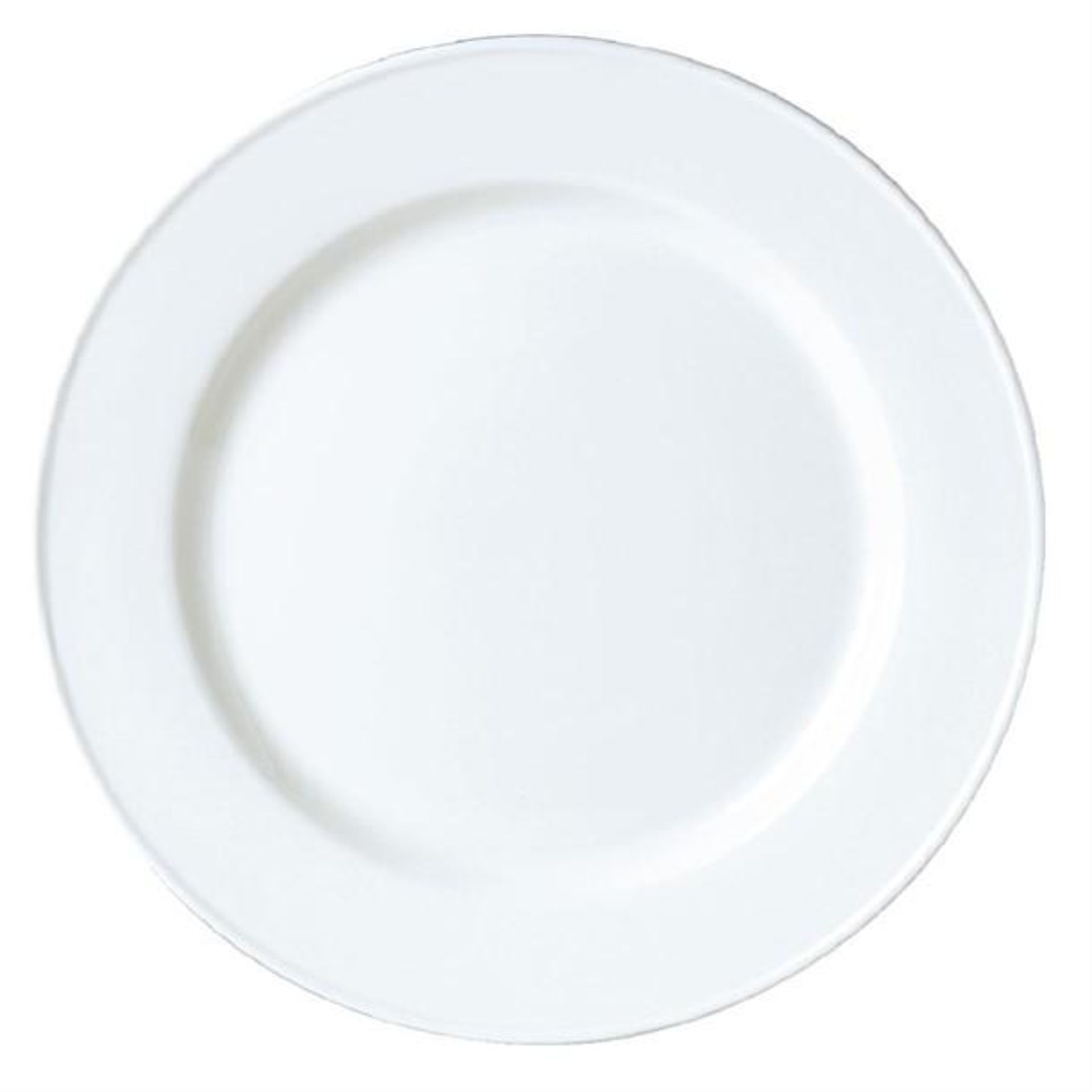 10 x Steelite Simplicity Commercial Pizza Plates in White - 315mm - Ref- V0246 - CL011 - 12341 - MC