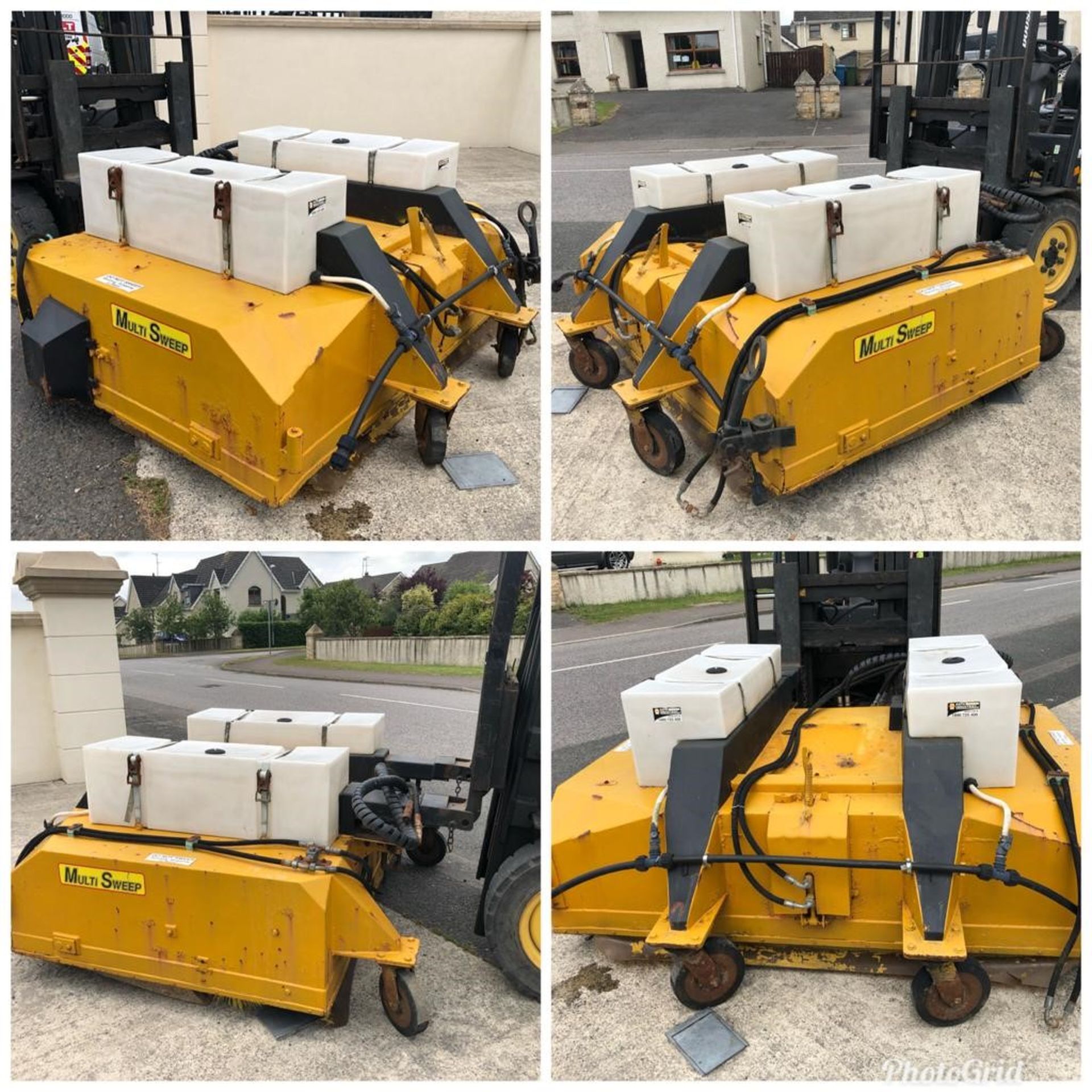 1 x MultiSweep Hydraulic Sweeper / Collector - CL505 - Location: Northern Ireland - UK-Wide Delivery