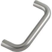 70 x Zoo 19mm Satin Stainless Stell Pull Handle - New Boxed Stock - Location: Peterlee, SR8 -