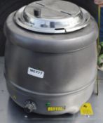 1 x BUFFALO Rice Cooker (G107) - Dimensions:Height 36cm, Diameter 30cm - Pre-owned, Taken From An As