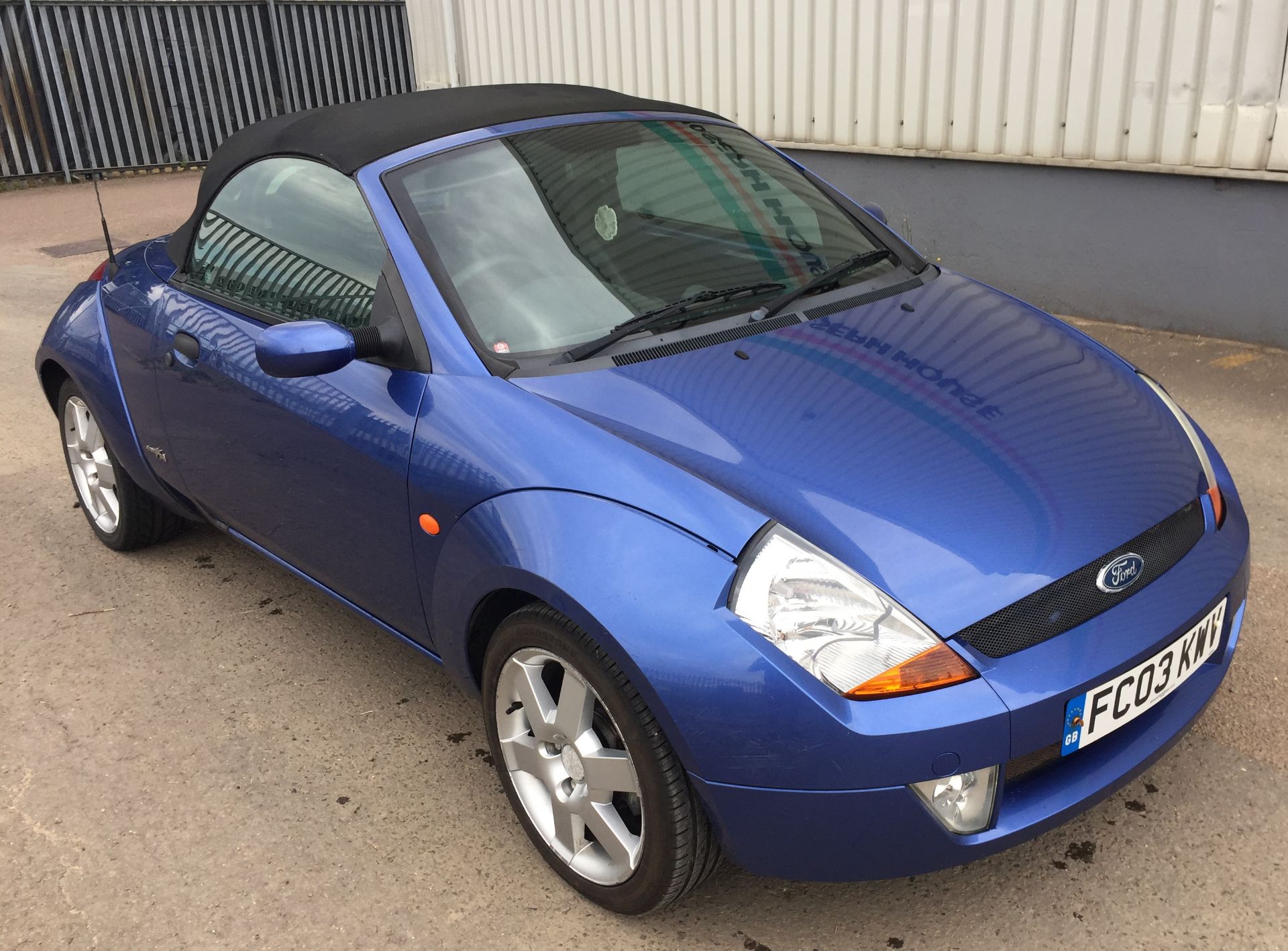 2003 Ford Streetka Luxury 1.3 2 Door Convertible - CL505 - NO VAT ON THE HAMMER - Location: Corby, N