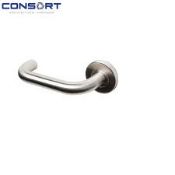 12 x Pairs of Consort Architectural Hardware CH100 Door Handles - New Stock - Location: Peterlee SR8