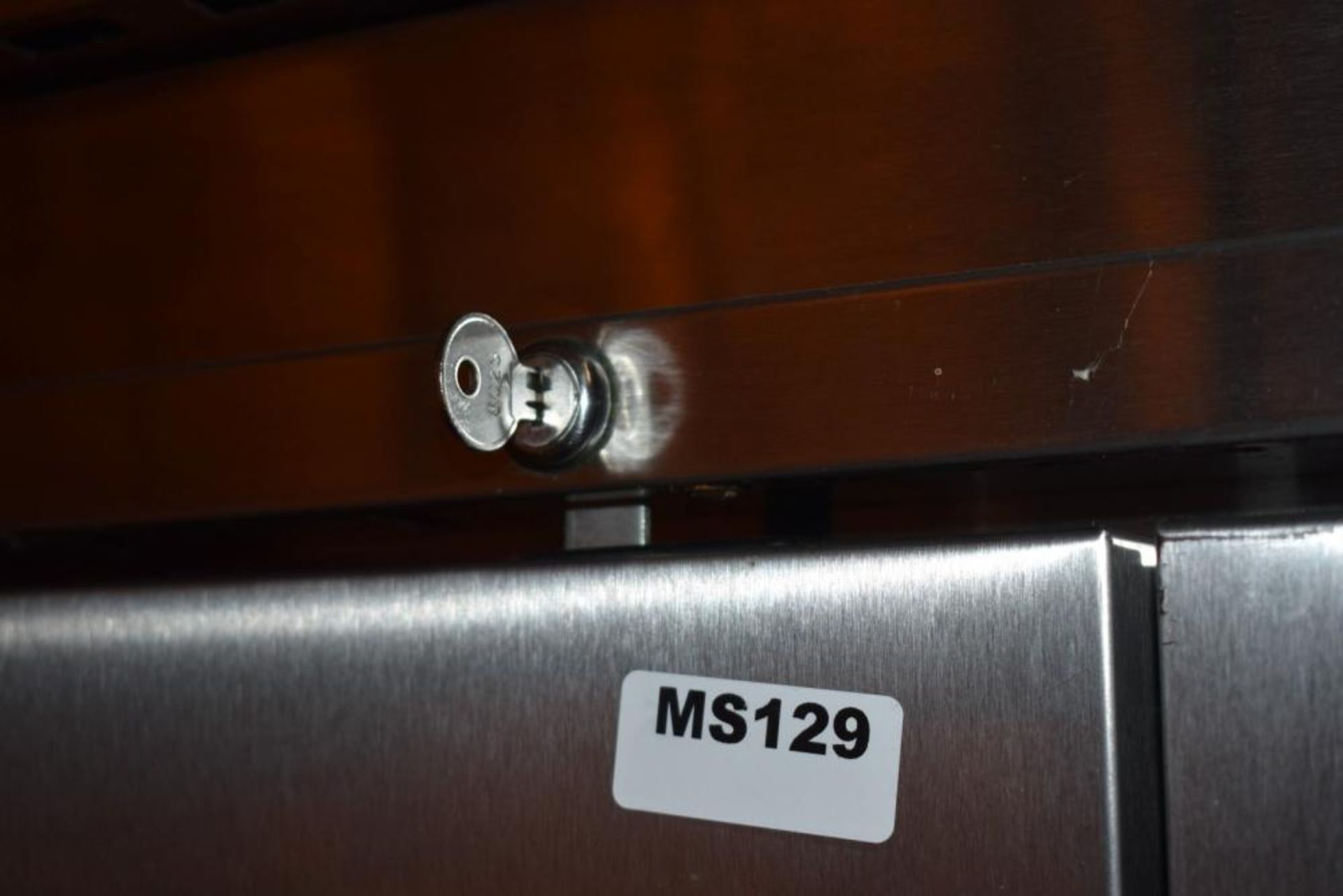 1 x Williams HJ2TSA Double Door Stainless Steel Refrigerator With Ingregral Drawer Runners, Pull Out - Image 3 of 8
