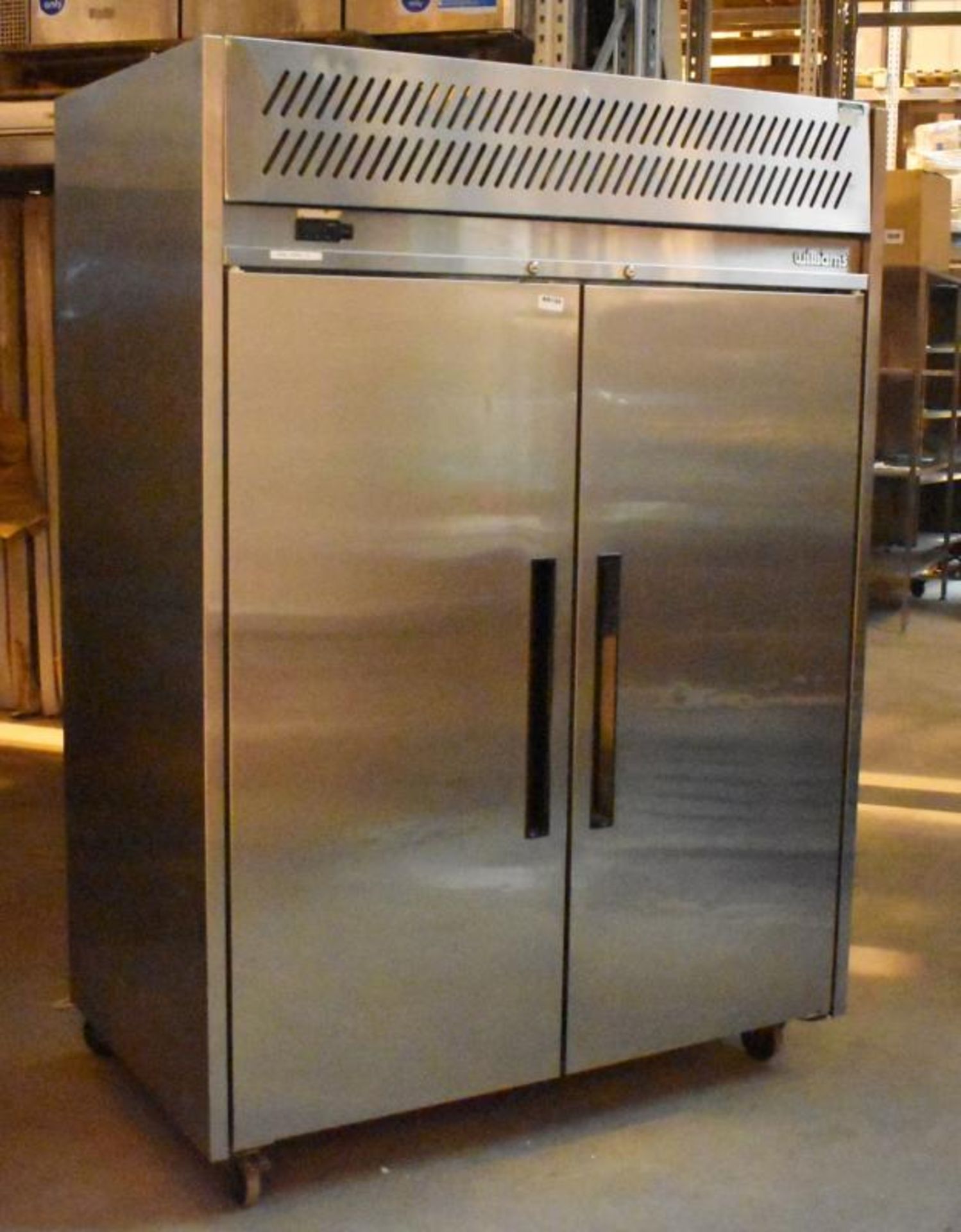 1 x Williams HJ2TSA Double Door Stainless Steel Refrigerator With Ingregral Drawer Runners, Pull Out - Image 6 of 8