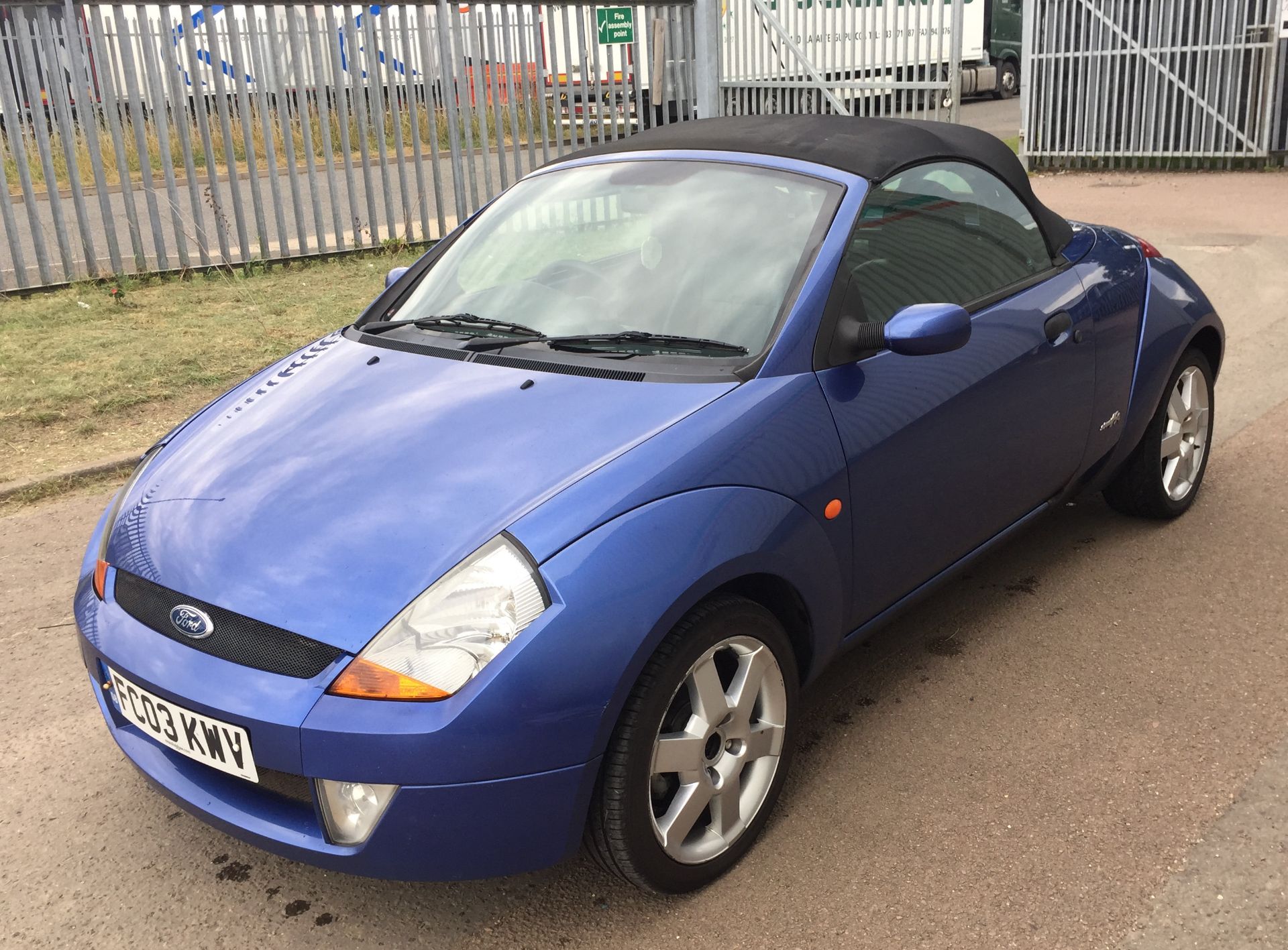 2003 Ford Streetka Luxury 1.3 2 Door Convertible - CL505 - NO VAT ON THE HAMMER - Location: Corby, N - Image 5 of 11