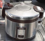 1 x CUCKOO Korean 6.3litre Commercial Rice Cooker (CR-3521) - Pre-owned, Taken From An Asian Fusion