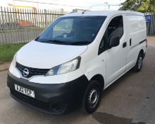 2012 Nissan Nv200 1.5 Dci Se Panel - CL505 - NO VAT ON THE HAMMER - Location: Corby,