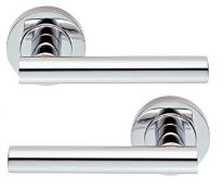 4 x Pairs Serozzetta Internal Door Handle Levers in Polished Chrome - Brand New Stock - Product Code