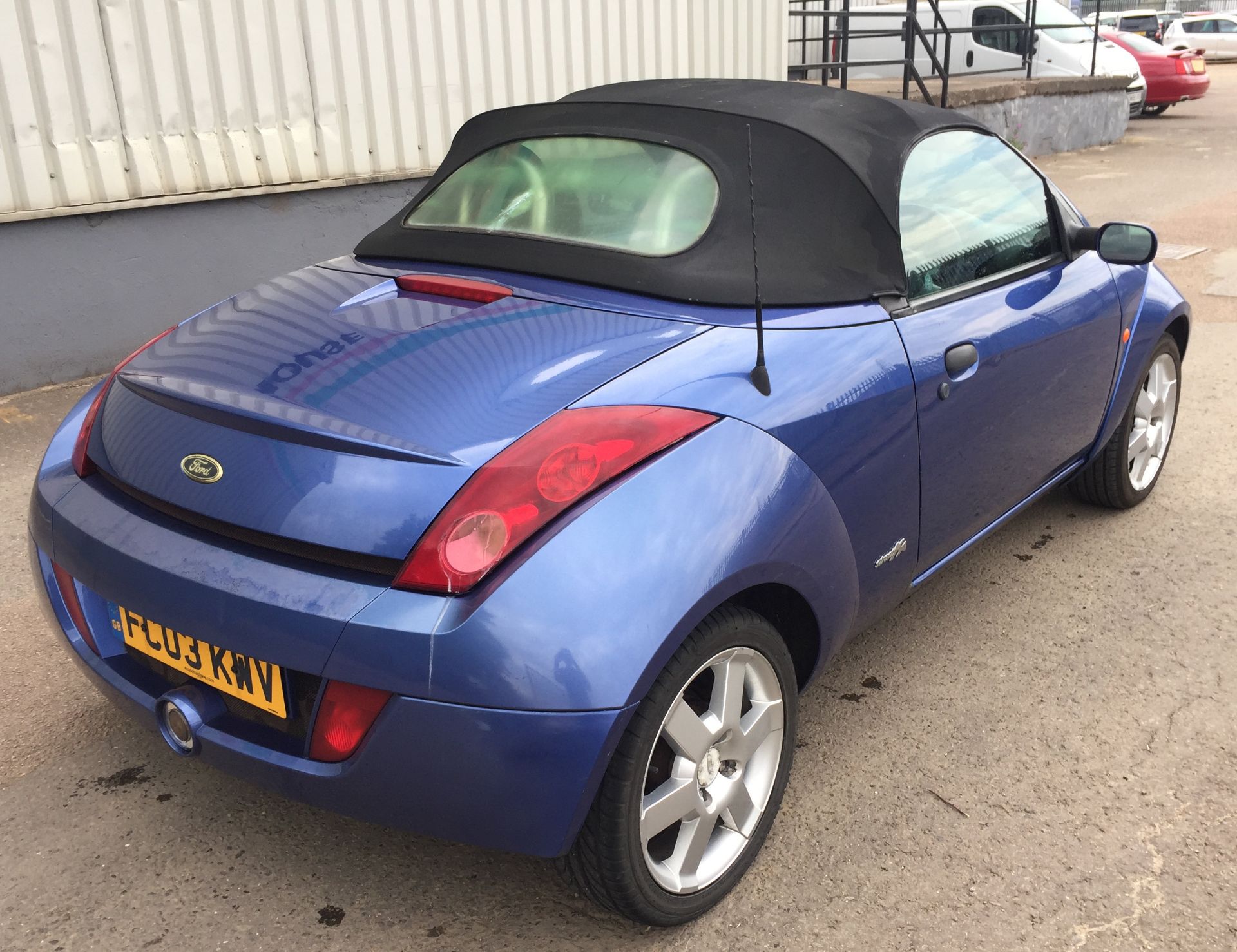 2003 Ford Streetka Luxury 1.3 2 Door Convertible - CL505 - NO VAT ON THE HAMMER - Location: Corby, N - Image 3 of 11