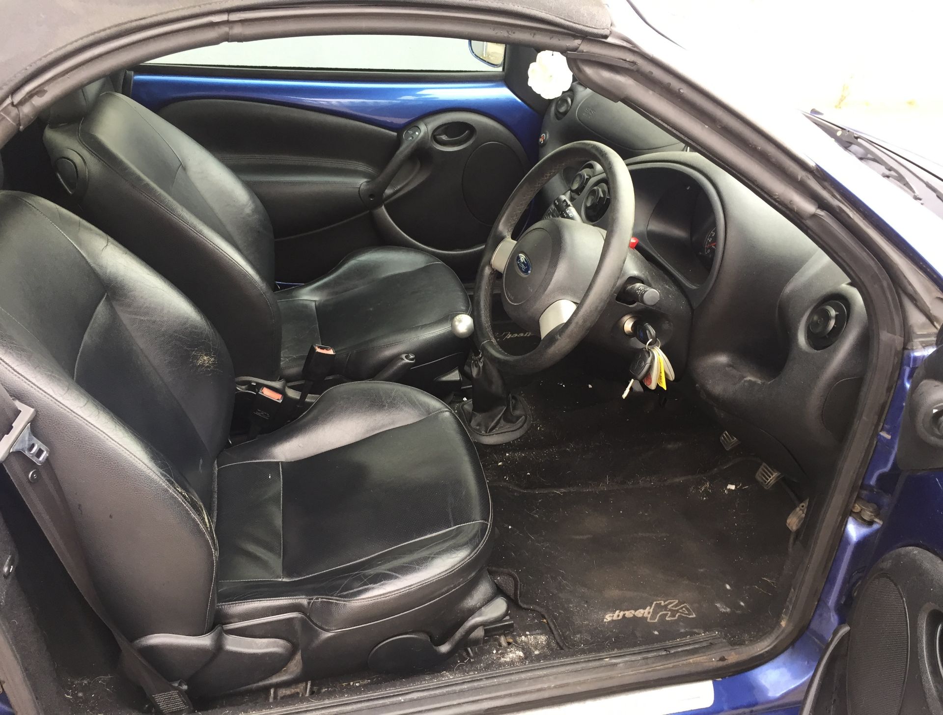 2003 Ford Streetka Luxury 1.3 2 Door Convertible - CL505 - NO VAT ON THE HAMMER - Location: Corby, N - Image 7 of 11