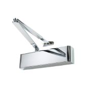 1 x Rutland Soft Door Closer in Silver - Size 2-5 - Brand New Stock - Product Code TS.9205DABC - RRP