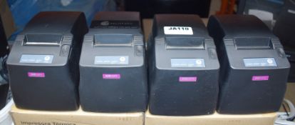 4 x Jolimark TP510UB High Speed Bluetooth USB Thermal Receipt Printers - Power Supplies Not Included
