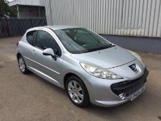 2009 Peugeot 207 Automatic 1.6 Sport 3 Dr Hatchback