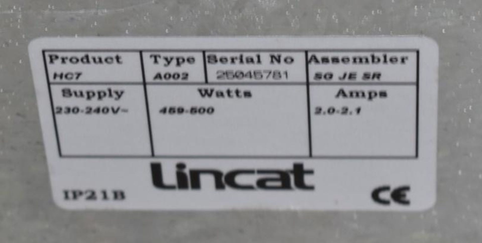 1 x Lincat HC7 Silverlink Stainless Steel Heated Base Pedestal With Doors For Lincat Silverlink 600 - Image 6 of 8