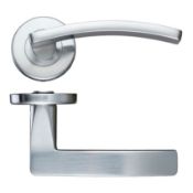 5 x Pairs of Stanza Toledo Internal Door Handle Levers in Satin Chrome - Brand New Stock - Product