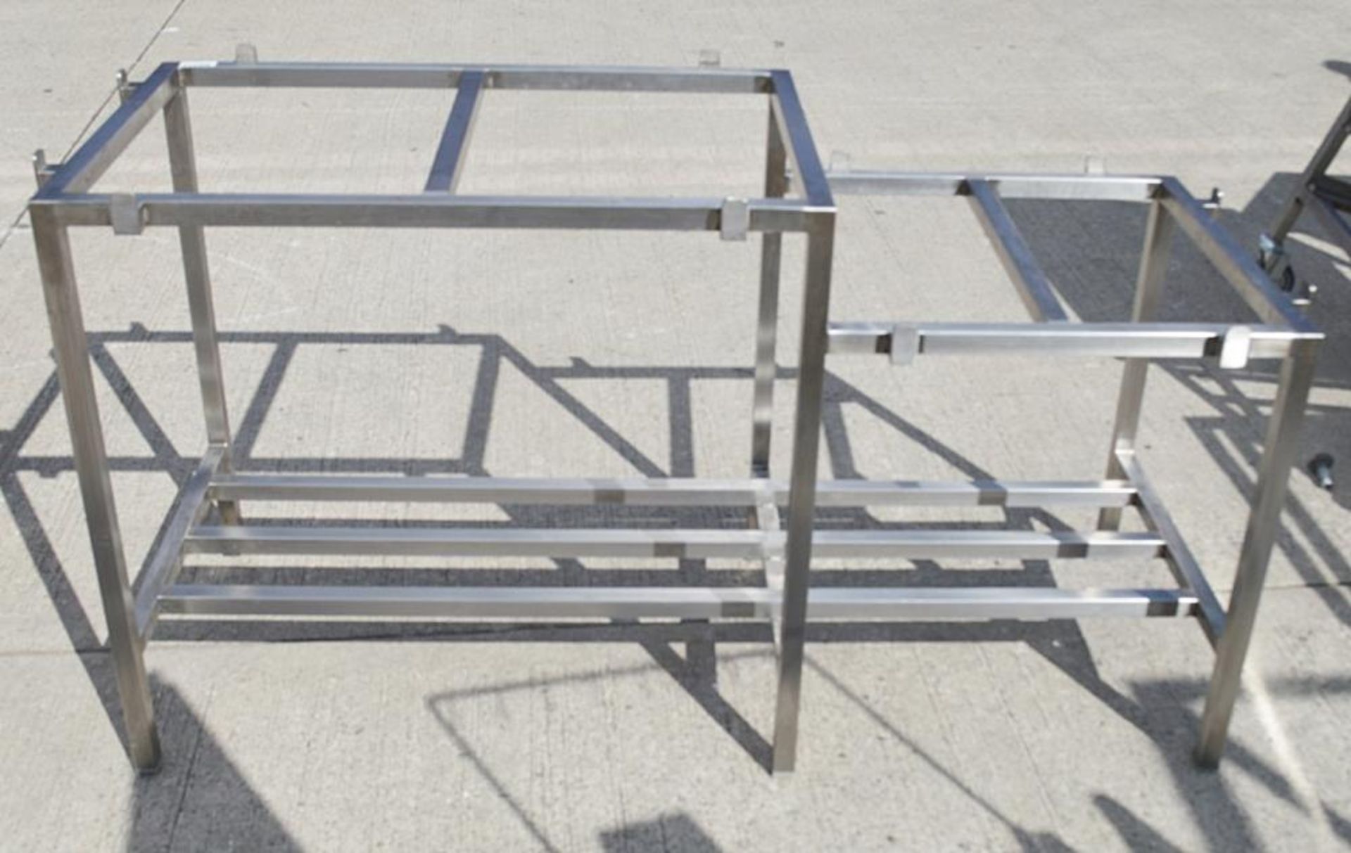 1 x Stainless Steel Commercial Chopping Block Frame