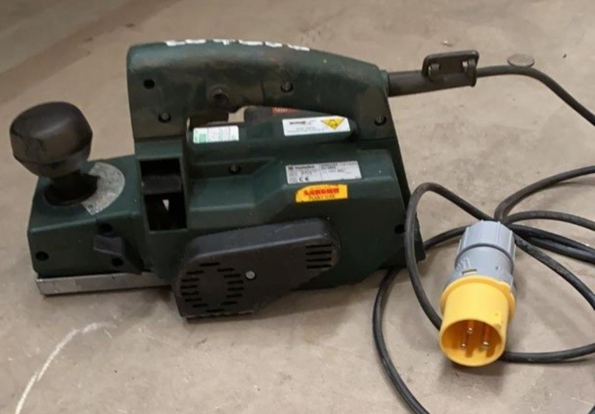1 x Metabo 110V Planer - Used, Recently Removed From A Working Site - CL505 - Ref: TL018 - Location: - Image 3 of 6
