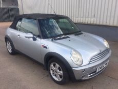 2004 Mini Cooper 1.6 Convertible 2 Dr Convertible - CL505 - NO VAT ON THE HAMMER - Location: Corby