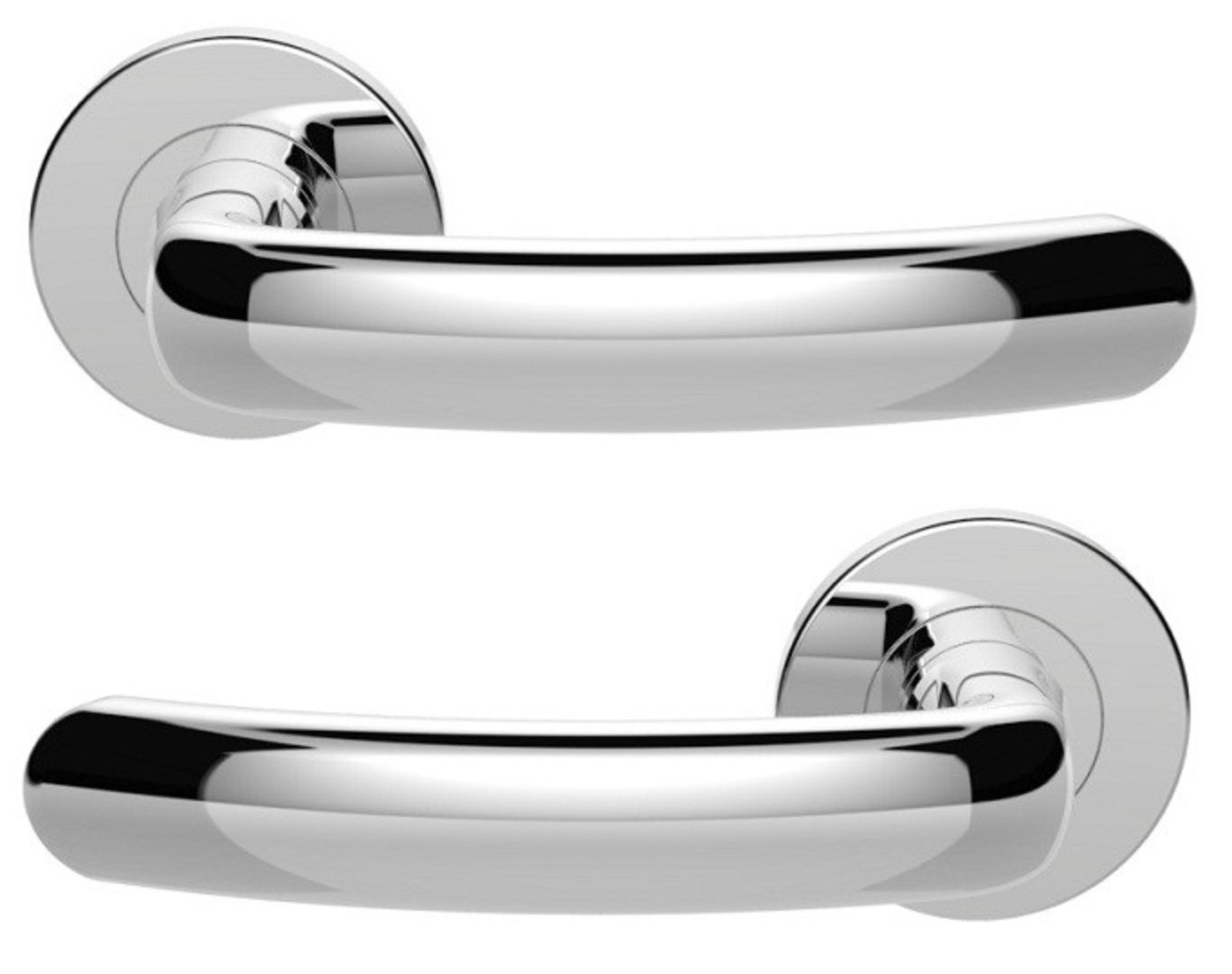 3 x Pairs of Serozzetta Internal Door Handle Levers in Polished Chrome - Brand New Stock - Product