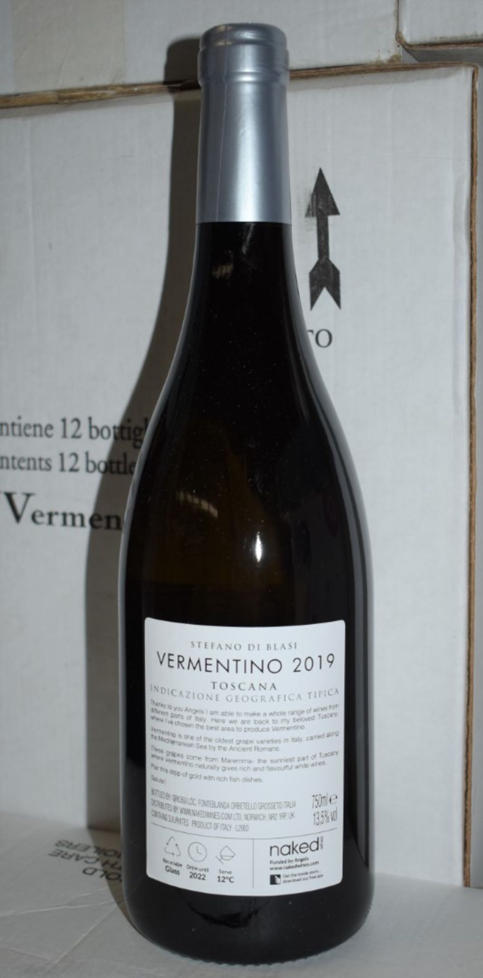 12 x Bottles of Stefano Di Blasi 2019 Vermentino Toscana 13.5% Wine - 750ml Bottles - Drink Until - Image 7 of 7