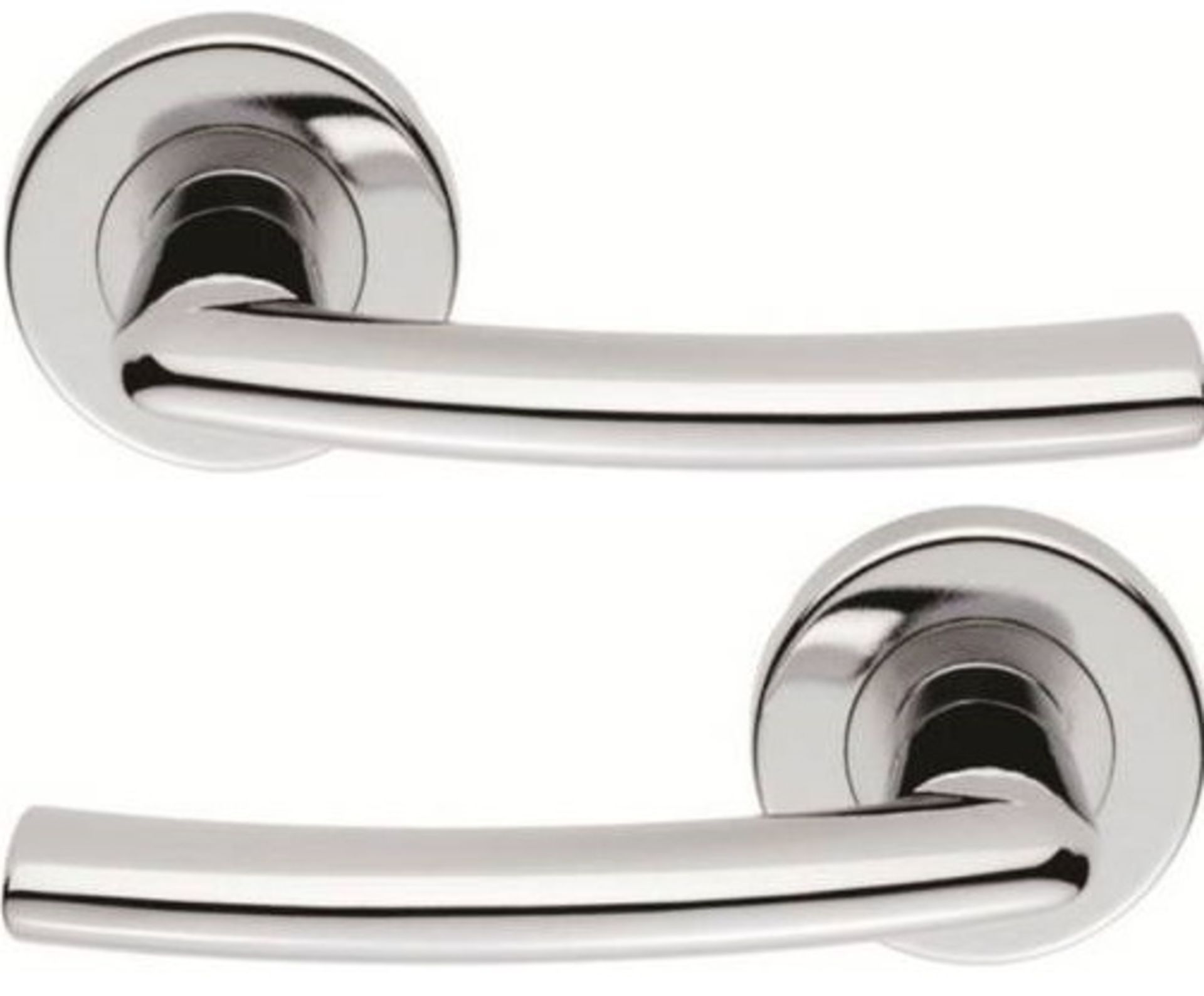 3 x Pairs of Serozzetta Dos Internal Door Handle Levers in Polished Chrome - Brand New Stock -